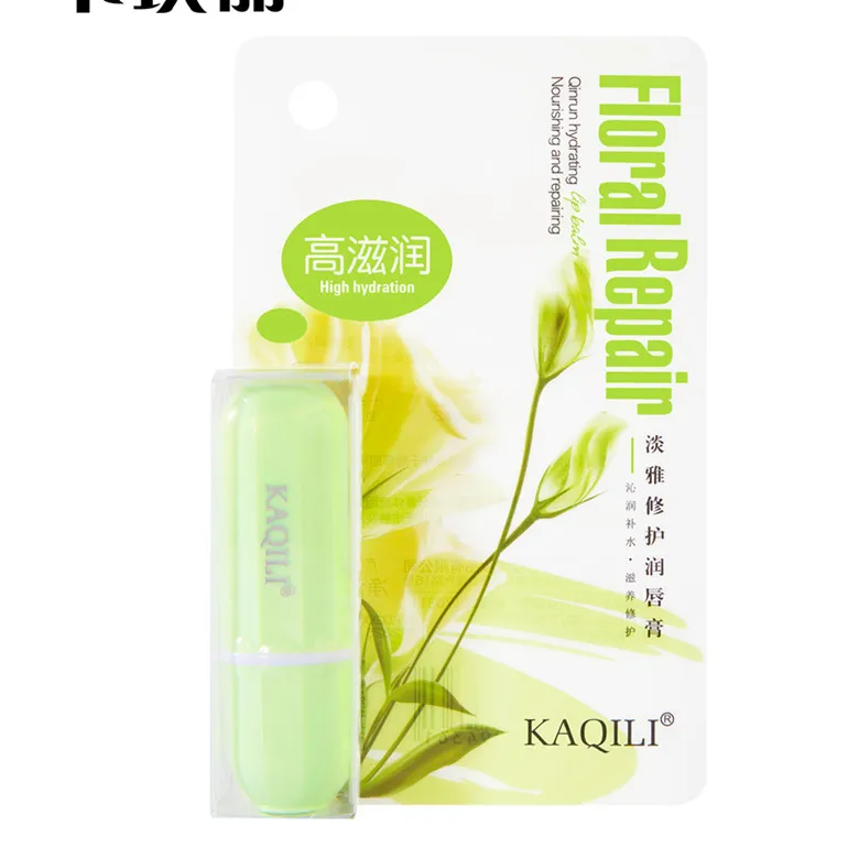 
KAQILI brand fresh smell lipbalm privae label customized logo moisturizing lip balm 