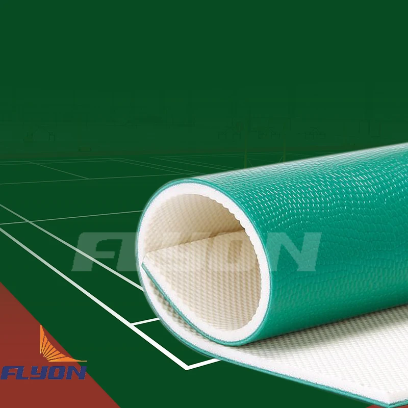 2023 High Quality Hot Sale Indoor 4.5mm-10mm thickness anti-slip wear-resistance PVC vinyl floor Tile Floor badminton court mat