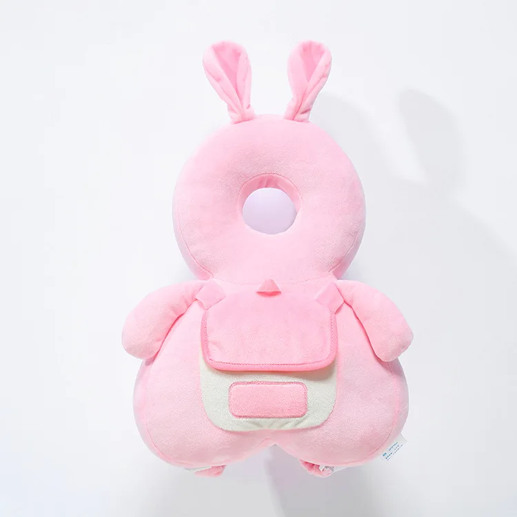 Cute Plush Bunny Head Nursing Anti Fall Protective Baby Support Pillow
