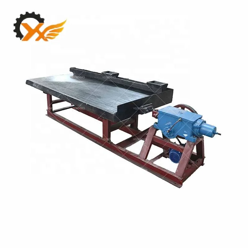 Gravity machine wet shaker MSI shaking table for separating copper gold zircon rutile tin lead zinc tungsten mineral
