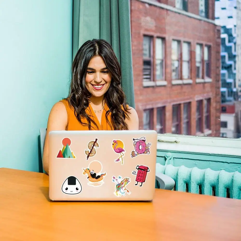 Big 100-pack Cute Stickers for Water Bottles for Teens,girls Perfect for Waterbottle,laptop,phone,travel Extra Durable PVC CMYK