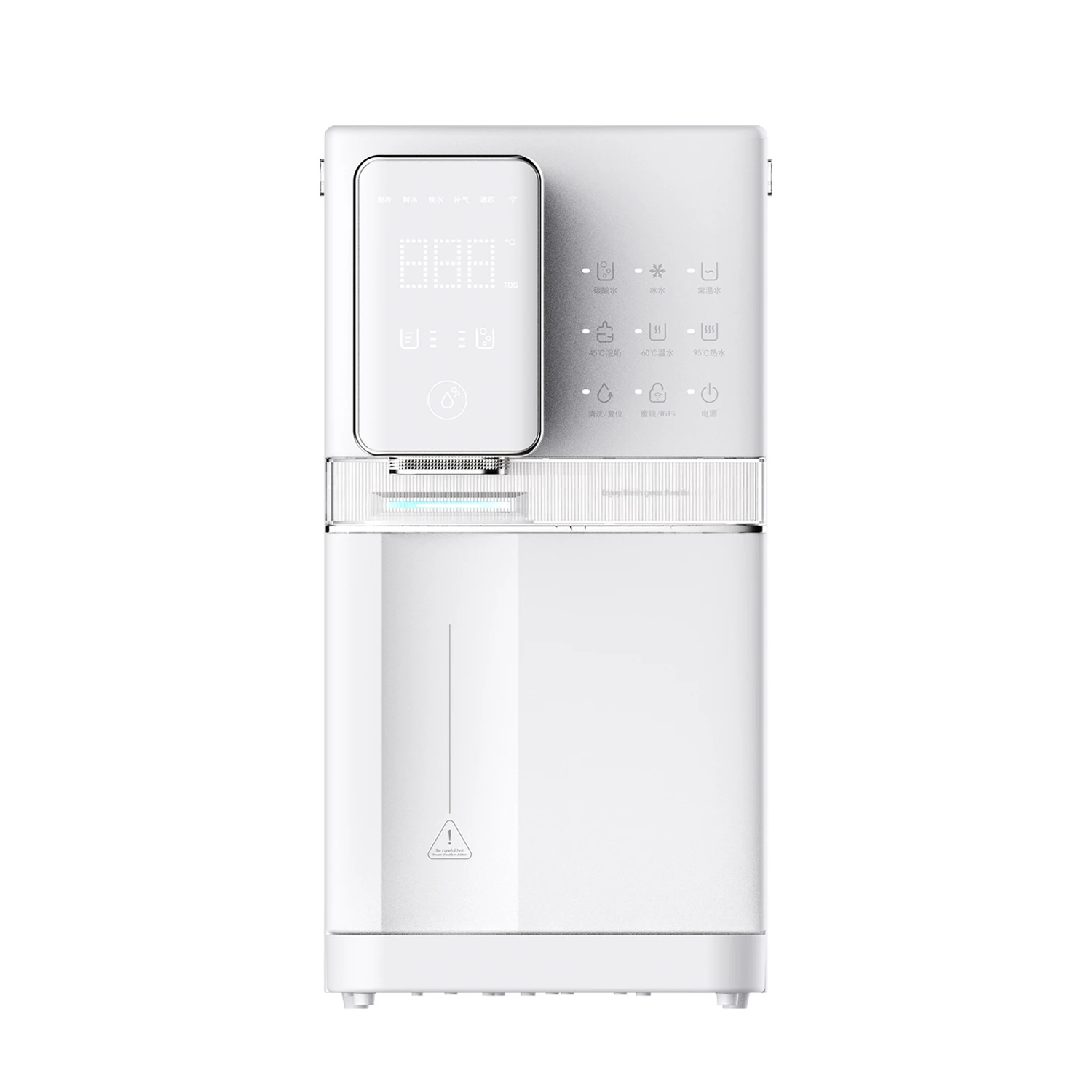 W62 Hot Sell Refrigerating All-In-One Carbonator Sparkling Water Dispenser Cold Soda Water Machine
