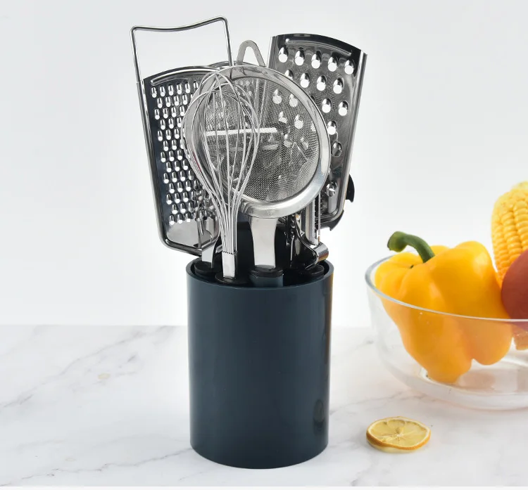 Kitchen Accessories Stainless Steel Vegetable Fruits Tools Non-Stick Cookware Gadgets and Tools Kit