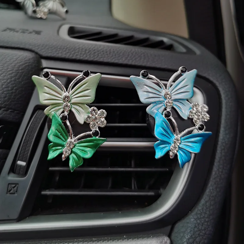 Aromatherapy  butterfly Vent Clip car Air Freshener Car Diffuser
