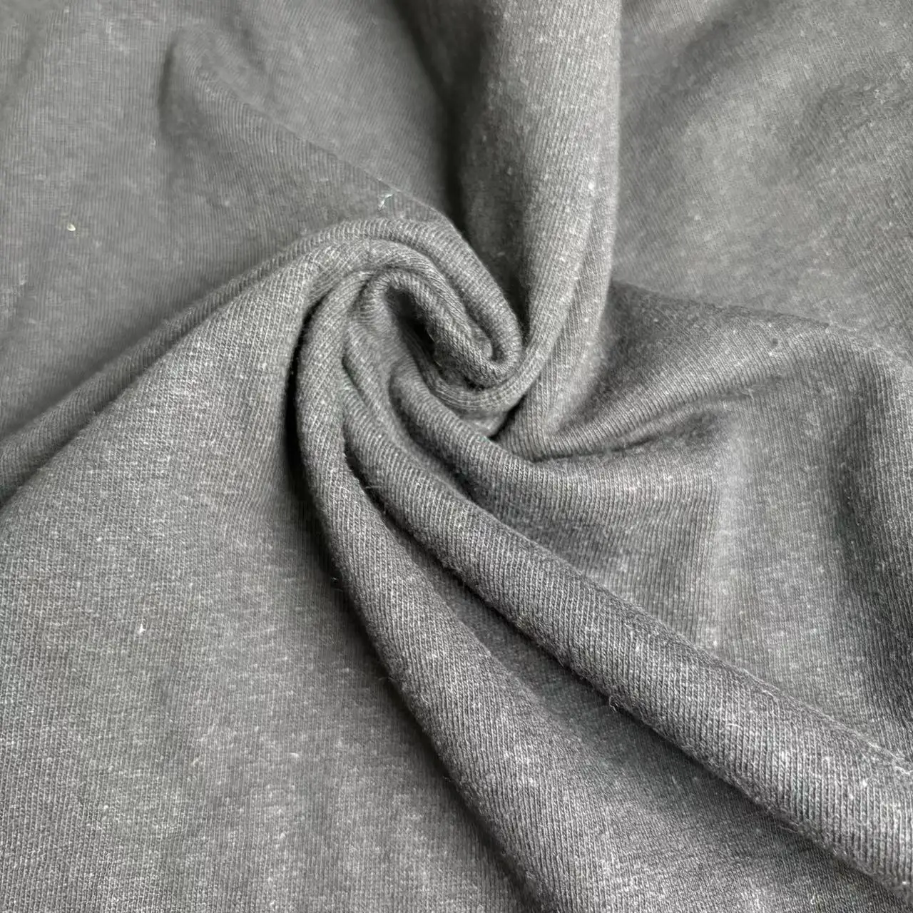 Seaweed Fiber hemp fleece fabric wholesale hemp fabric for tshirt