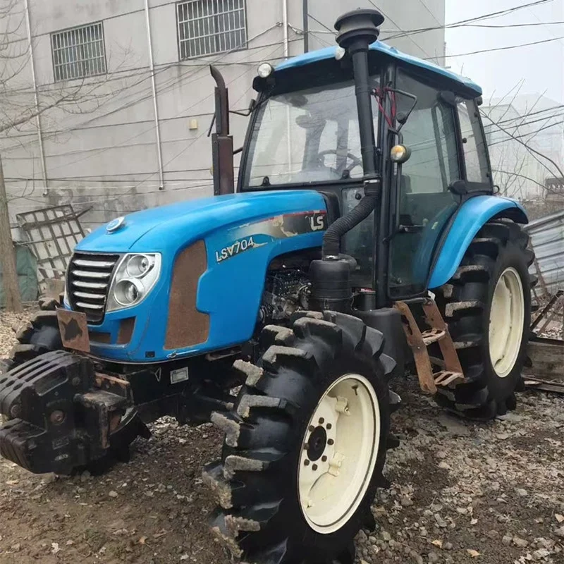 LS704 70hp б/у трактор с кабиной на продажу