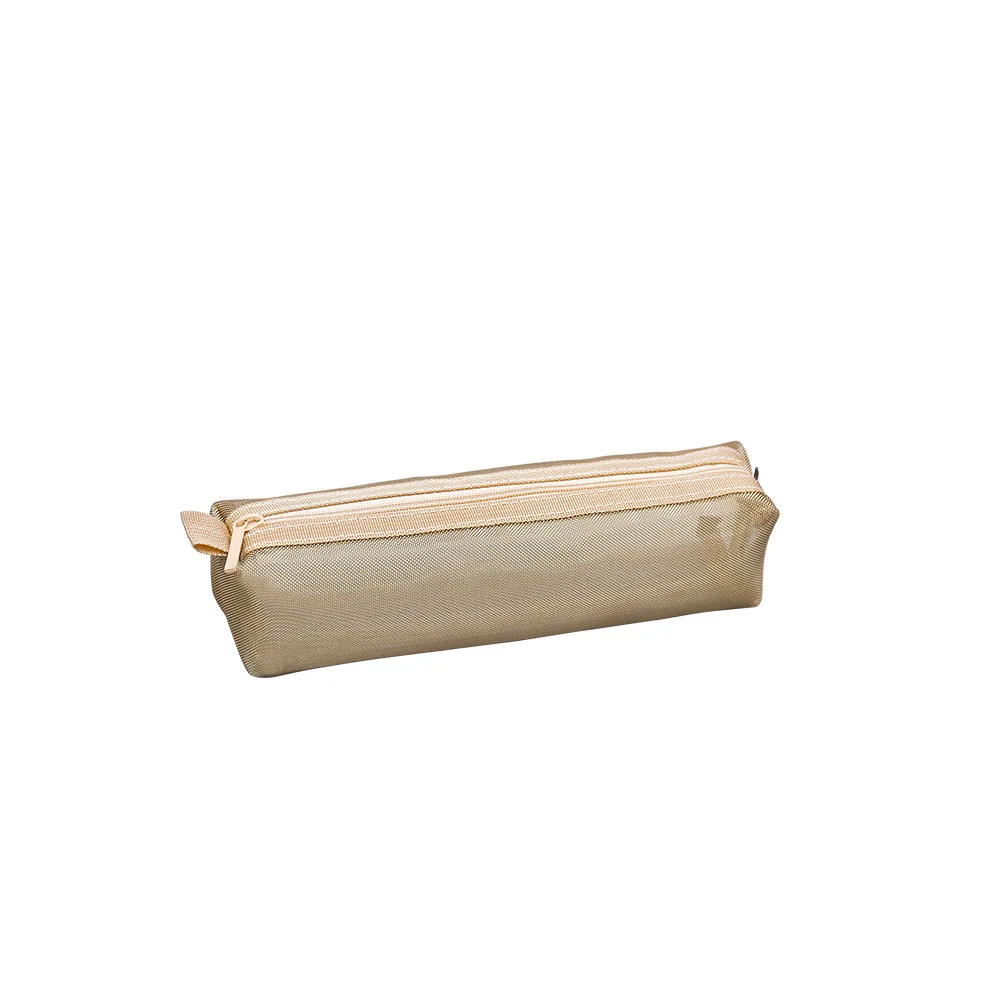 Новая простая и недорогая прозрачная нейлоновая сетчатая креативная канцелярская Сумка-карандаш для студентов, Портативная сумка для хранения