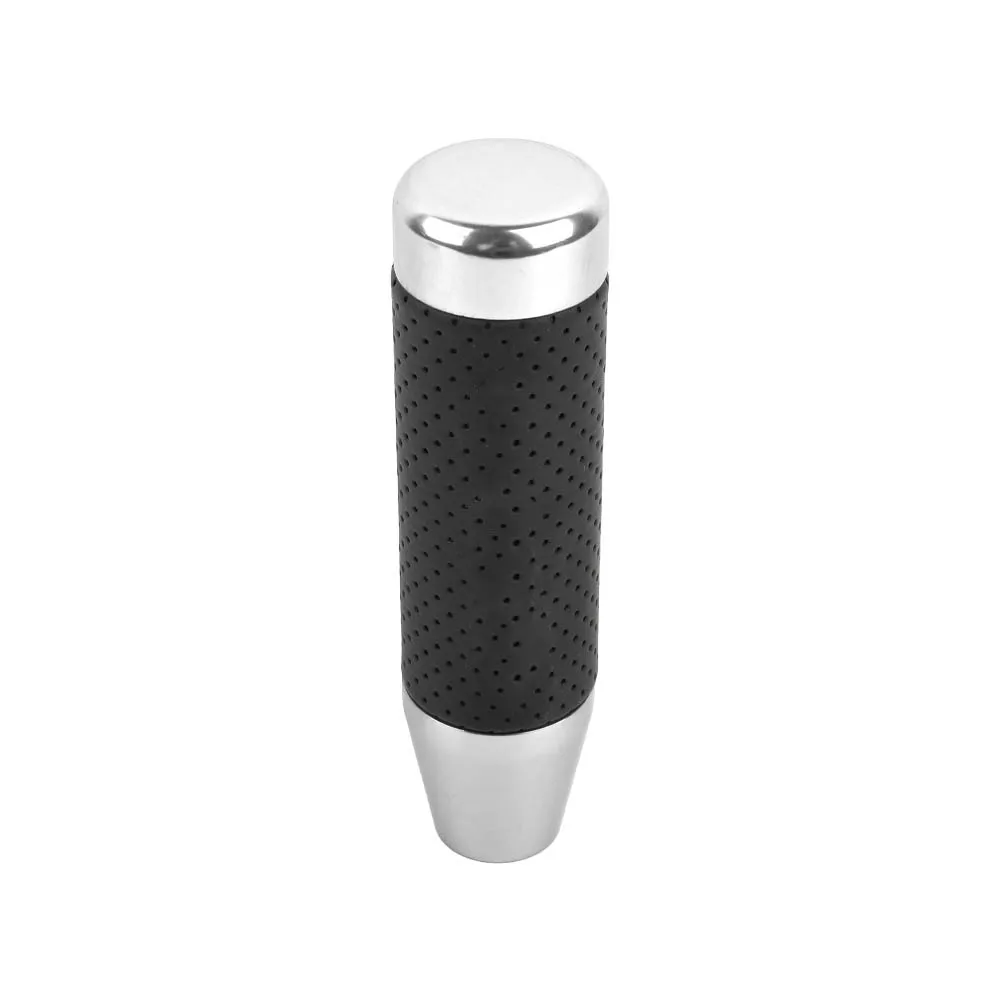 Custom High Quality Car Leather+Aluminum Alloy Shifter Stick Lever Gear Shift Knob