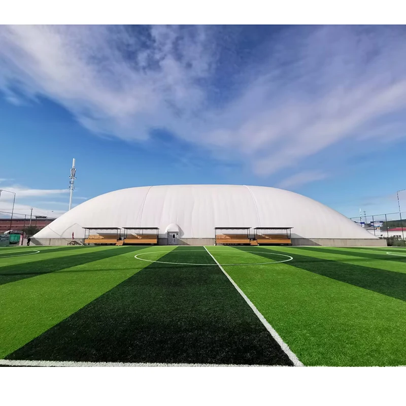 High quality  basketball building outdoor inflatable party dome Tennis Air Dome Air-supported membrane lawn  dome