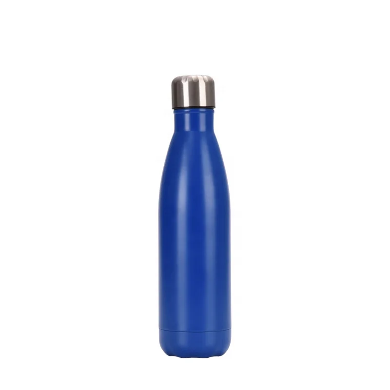 
Colorful Heat Resistant Drinking Eco Friendly Water Bottle solid color vacuum bottle 