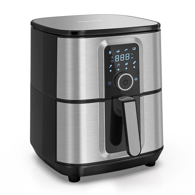 Bagotte BAF80 Electric Digital 4.8l Mondial 5.5 Square 220v Best Seller 5.8 Qt  Toaster Grill Oven Etl Grill Combo Air Fryers