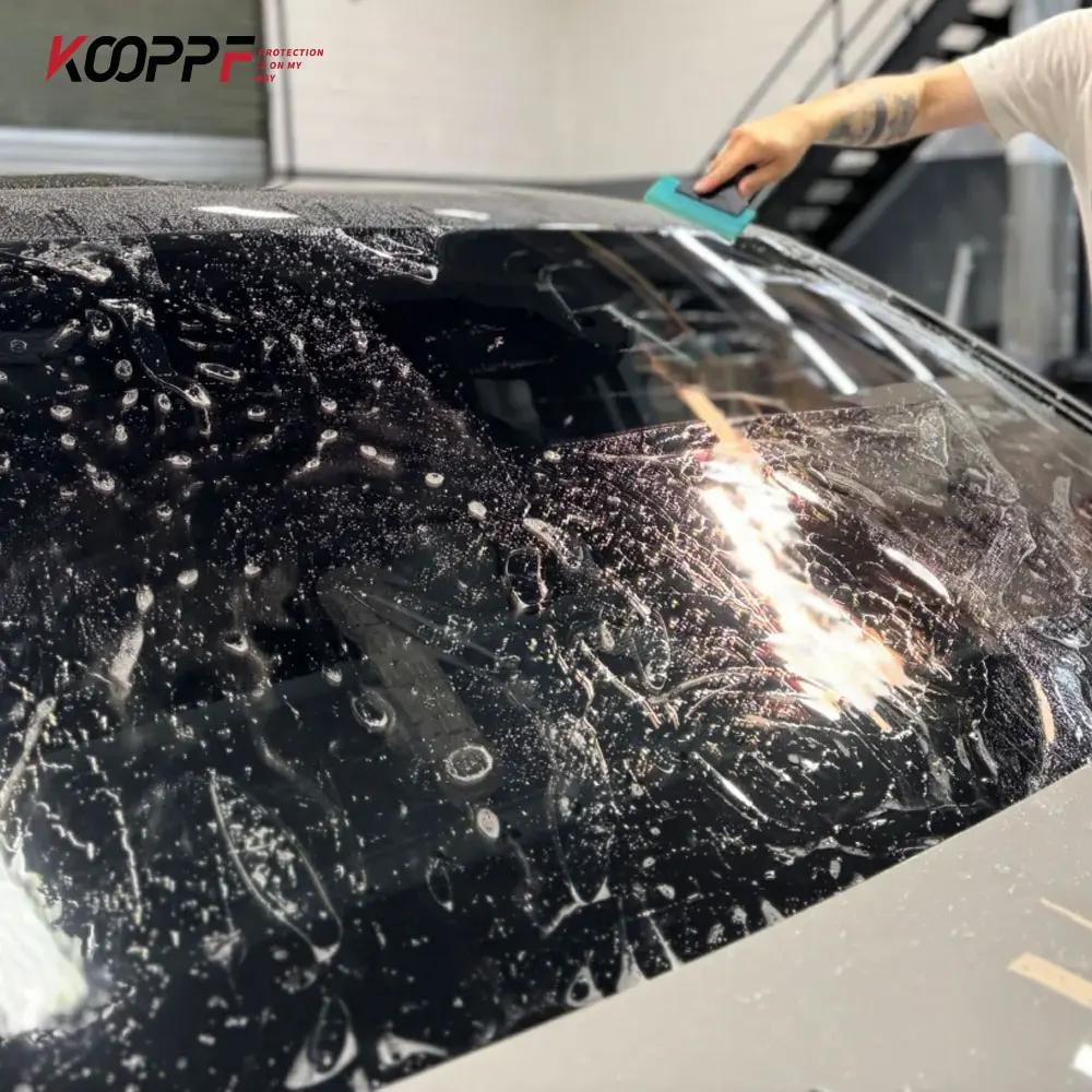 Factory Seal Anti Scratch Car Film Window Nano Ceramic Solar Window Tint TPU Car Windshield Protective Film