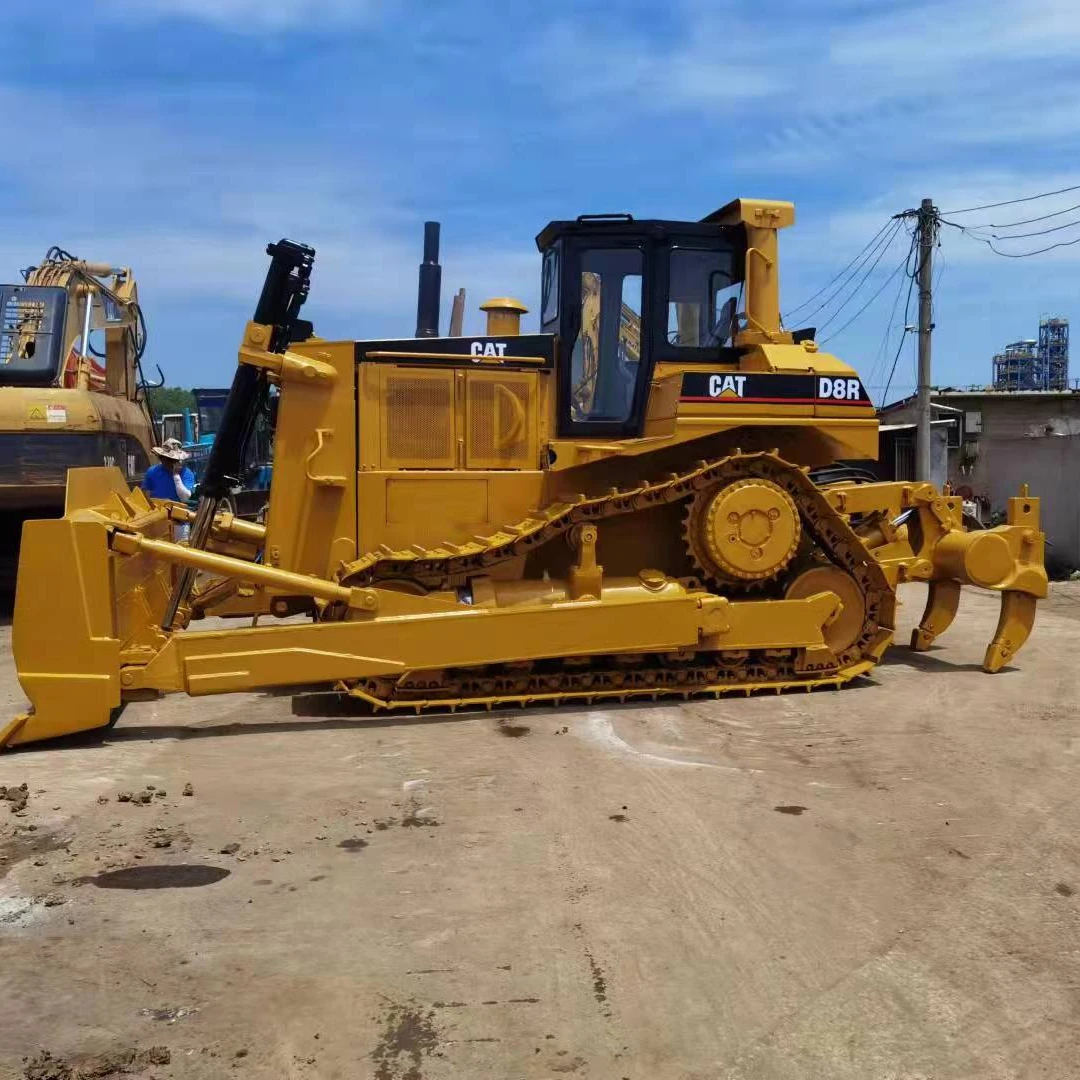 Brand new Japan crawler bulldozer CAT D8R Used caterpillar tracks D8R dozer low price