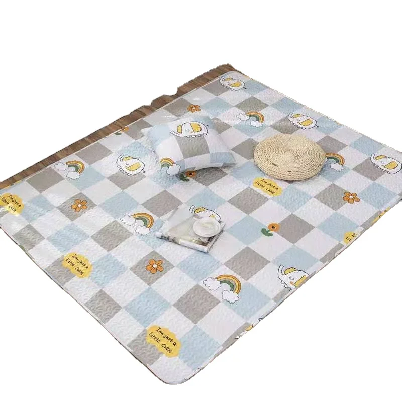Водонепроницаемый детский игровой коврик декор для детской комнаты домашний складной ползания двусторонний мягкий Поролоновый ковер игровые коврики k