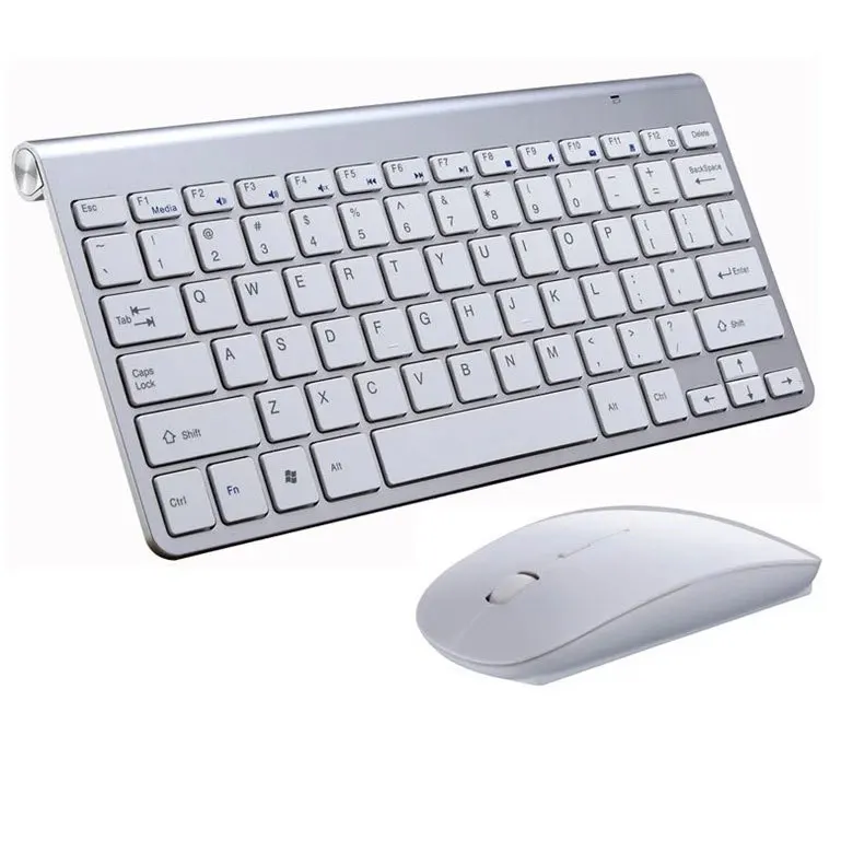 High Quality Wireless Keyboard Mouse Combos 78Keys Mini BT Keyboard And Mouse Set For TV Laptop