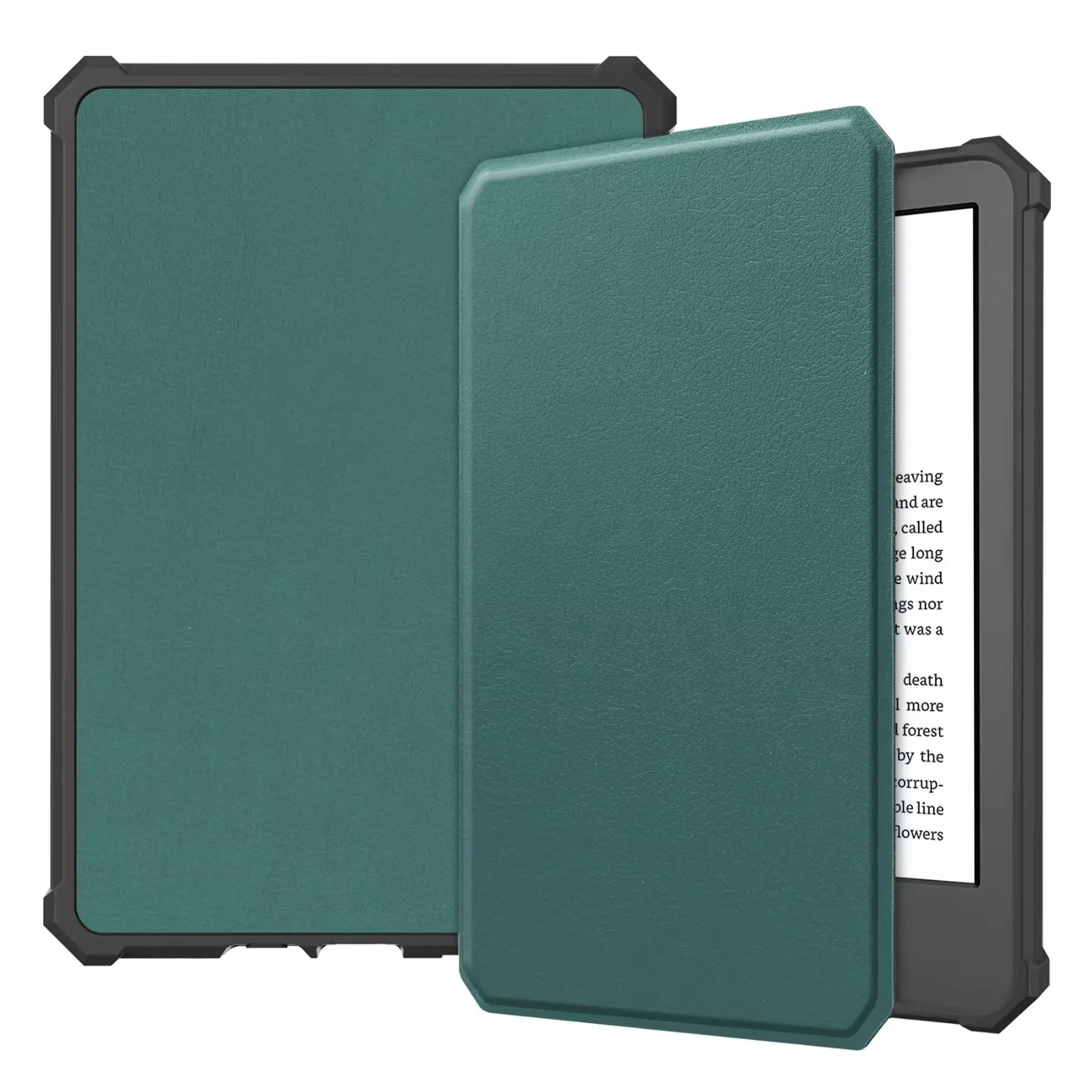 Soft TPU +Denim PU Tablet Cover case  for  Amazon Kindle 11th Generation  6.8 inch 2022