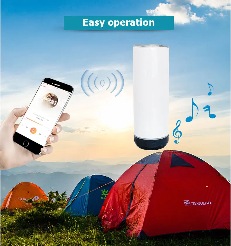 USA Hot Sale 20 oz Smart Water Bottles Wireless Music Player Speaker Tumbler Sublimation Blanks With Speaker