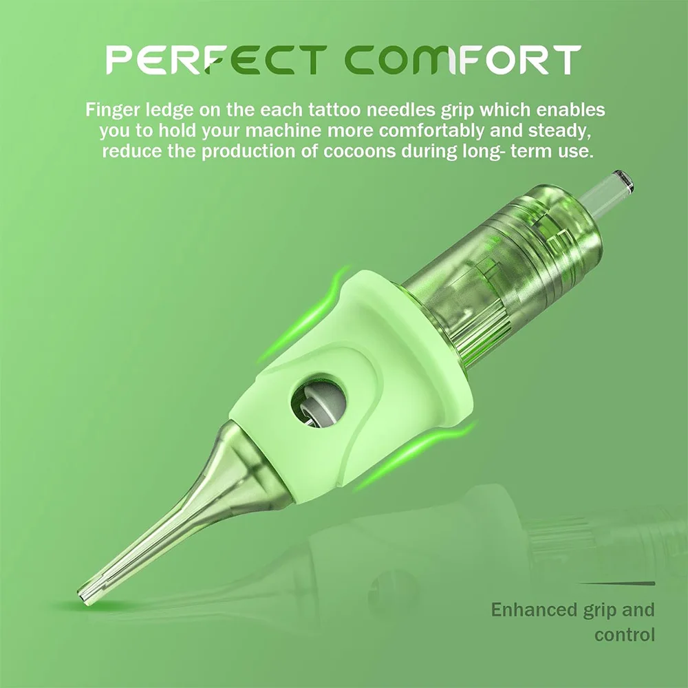 Wholesale POPU Omni V2 3RL Round liner Long Taper permanent makeup cartridge  pmu tattoo needles cartridges for PMU and SMP