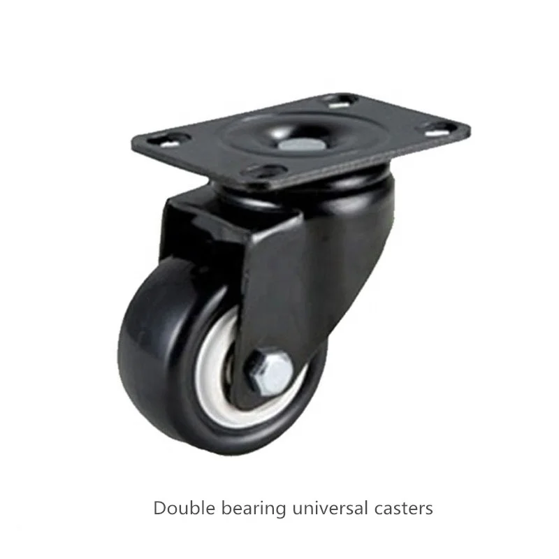 LG Mute Whee Swivel Casters Universal Rolling Furniture Wheels Casters With Brake For chair