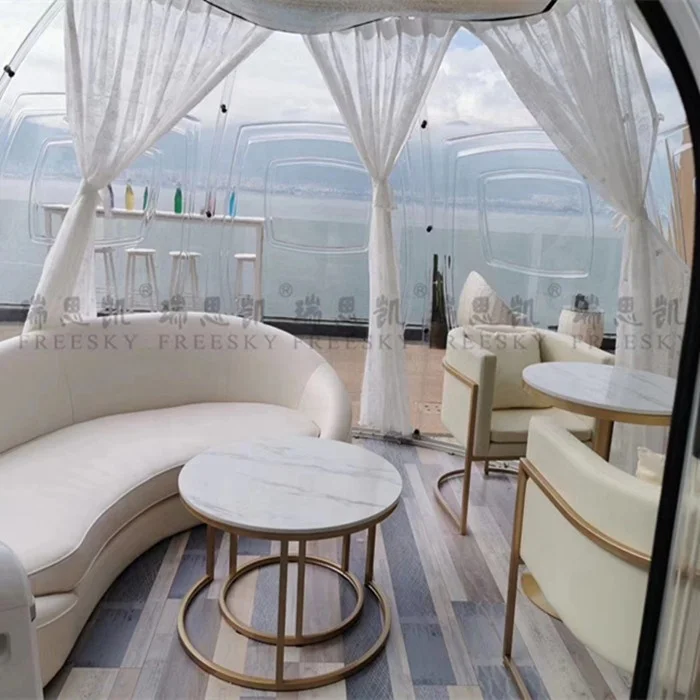 
Modular Prefab Four Season Solarium Transparent Sun Houses 