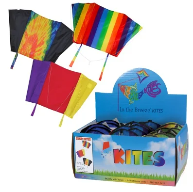 Wholesale custom easy flying promotion  advertising mini soft 3d parafoil sled pocket kite with logo for kids