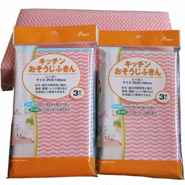 Multi Purpose Non woven Cleaning Cloths Disposable Kitchen Dishcloth Rag Hand Wipes Dish Cloths Floor Wipes Wholesale Customized