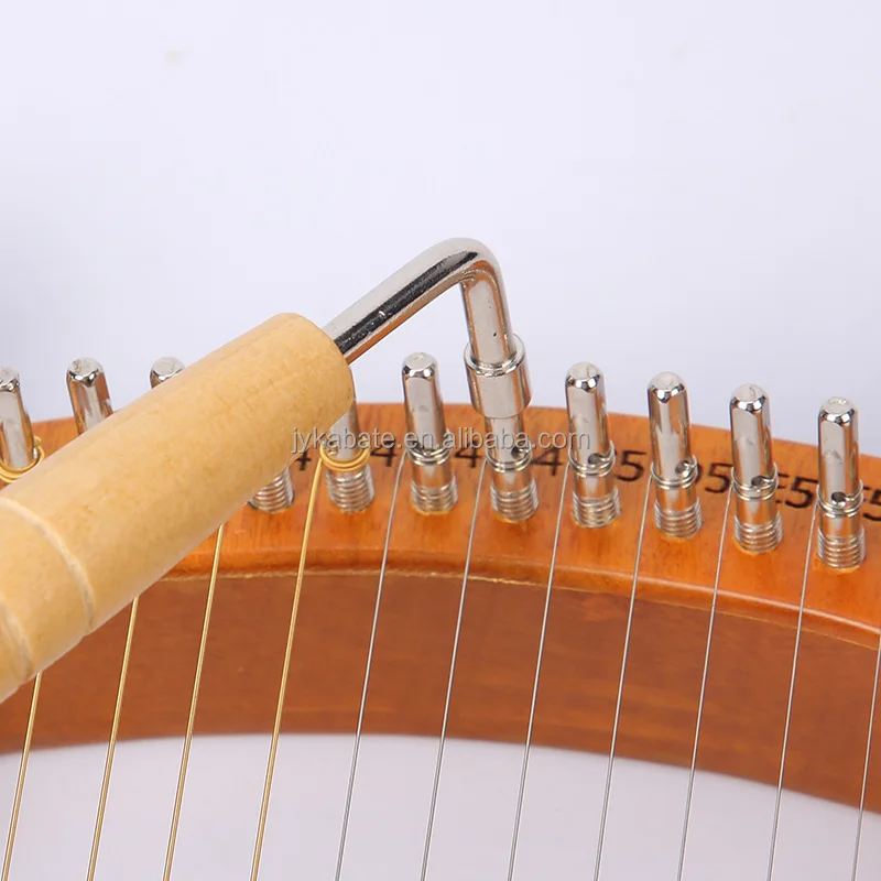 Kabat Factory Wholesale Lyre Tuning Wrench Adjustment Rod Wooden Handle Harp Adjustment Tool