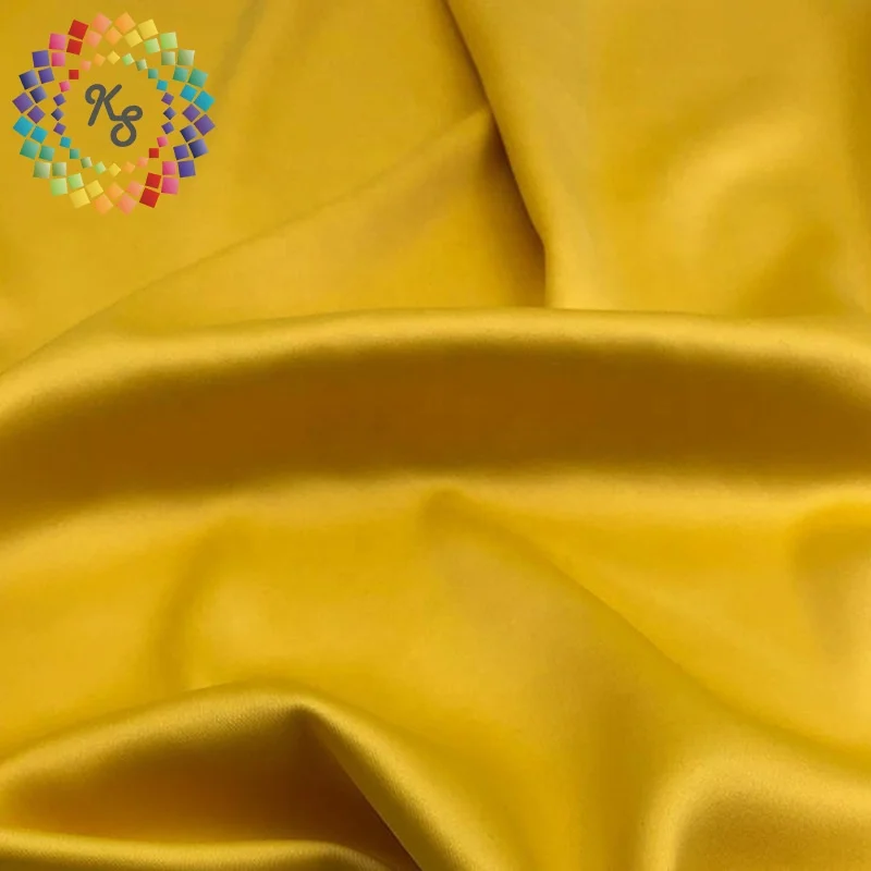 High Elastic Thick Roll Satin Fabric Imitation Acetic Acid Fabric For Baseball Coat