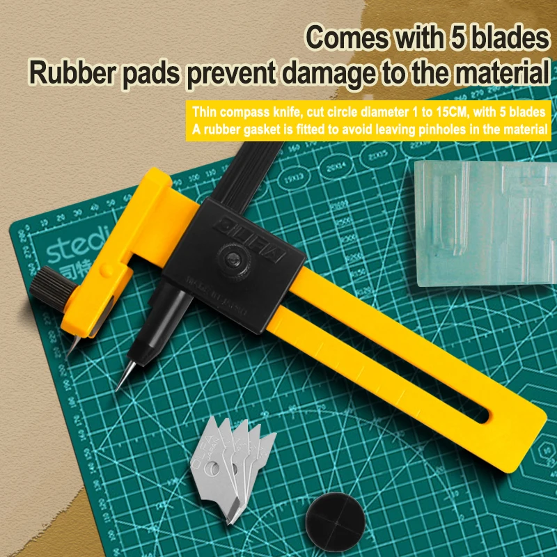 OLFA CMP-1 Good for crafts model making photography scrapbooks Compass Circle Cutter