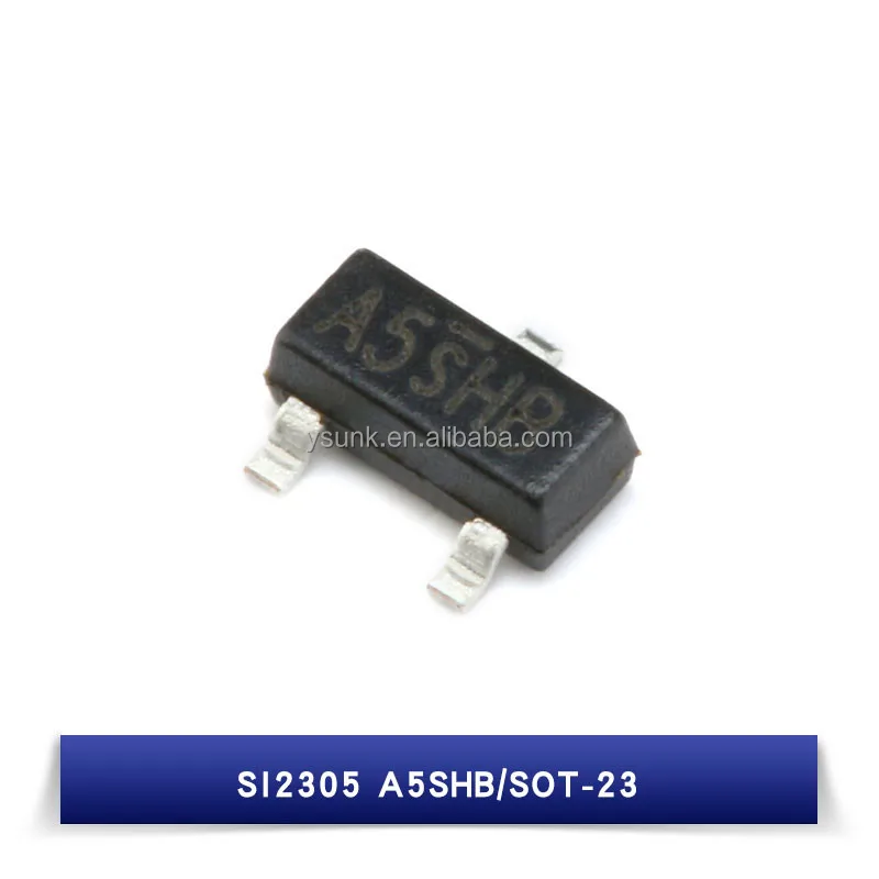 SI2305 A5SHB 3.5A/8V SOT23 MOS P-Channel MOSFET