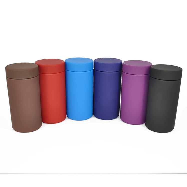 Chinese Factory Price Logo Customized Gensyu Good Quality Empty HDPE Capsule Canister Screw Cap Plastic Capsule Bottle