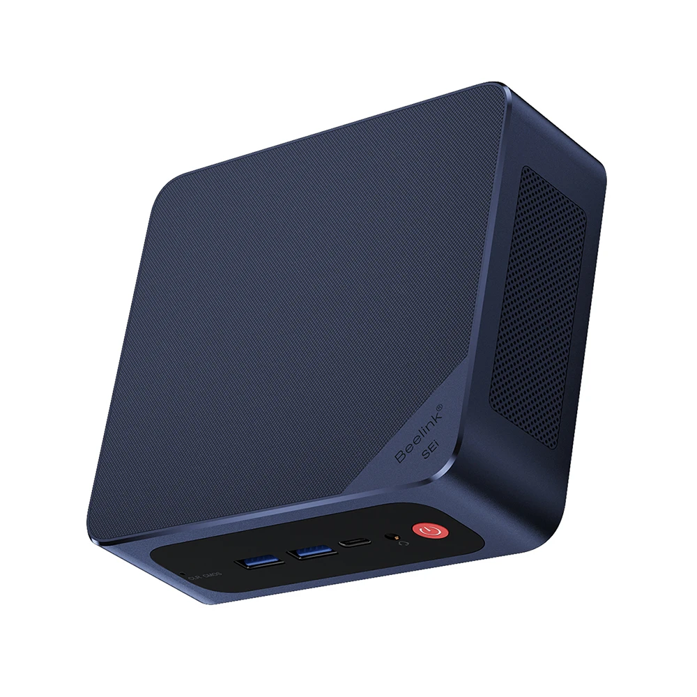 Мини-ПК Beelink Sei12, Intel 12th i5 1235U, 10 ядер, 12 потоков, Intel lris Xe Graphics TDP55W, 16 ГБ/32 ГБ DDR4, 3200 МГц, 500 Гб