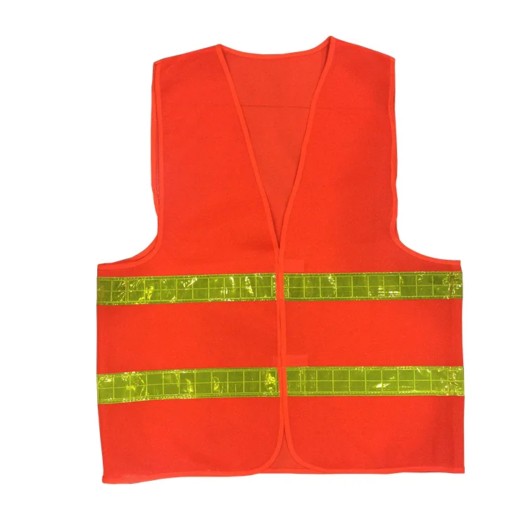 Wholesale Security Guard Construction Jackets Working Strips Reflective Safety Vest