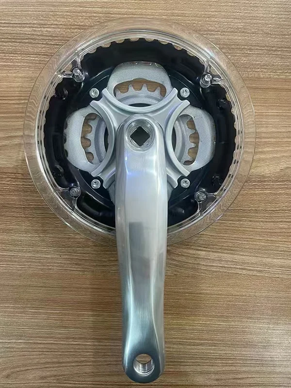 AMING Bicycle chain and crank Chain Wheel 32/34/36/38T MTB Road Bike Crankset 104BCD Chainring Round Bicycle Rotor Crankset