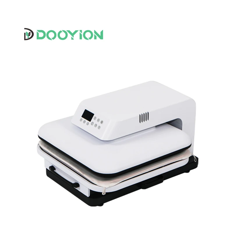 MANUFACTURER FAST SHIPPING Automatic Adjustable 16*16 inch Electric Heat Press Machine for DTF Tshirt printing No need pneumatic