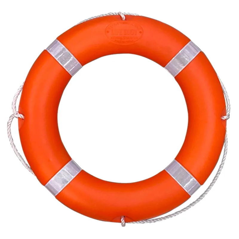 Wholesale plastic red orange water rescue lifesaving float 2.5kg ,4.3kg life buoy ring