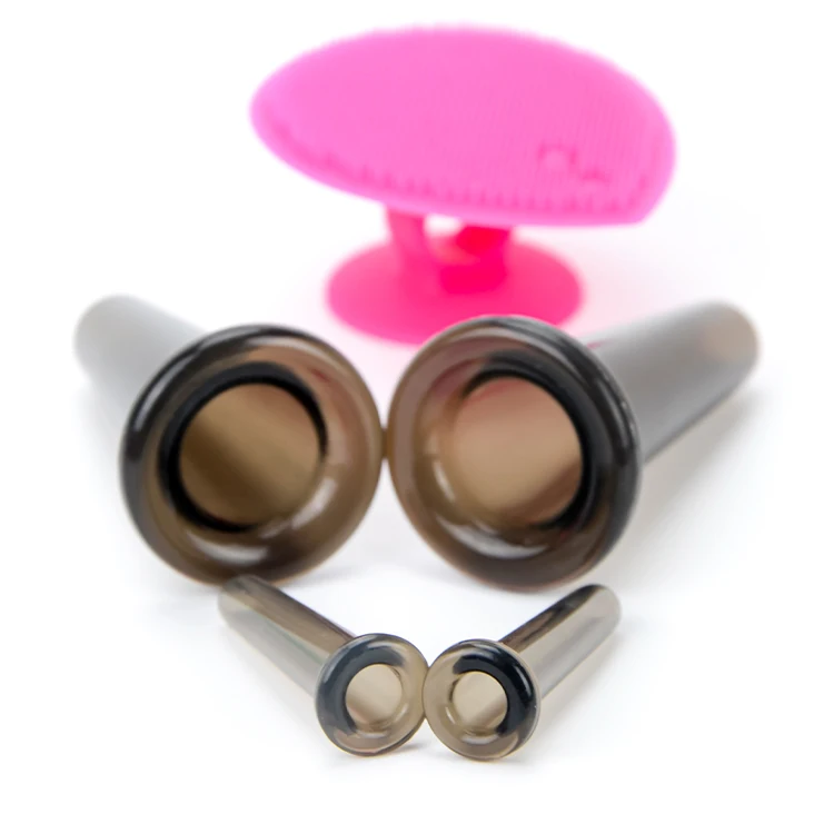  4pcs 6pcs Beauty Skin Care Wash Face Silicone Brush Facial
