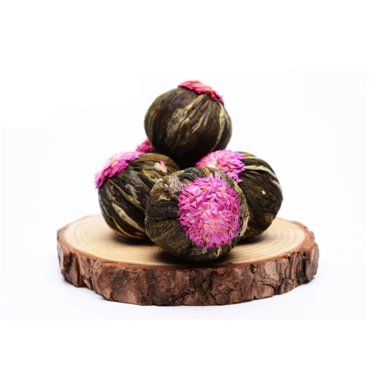 Best Spring EU Standard Flavored Green tea Jasmine Lily Blossom Tea Blooming Flower Tea