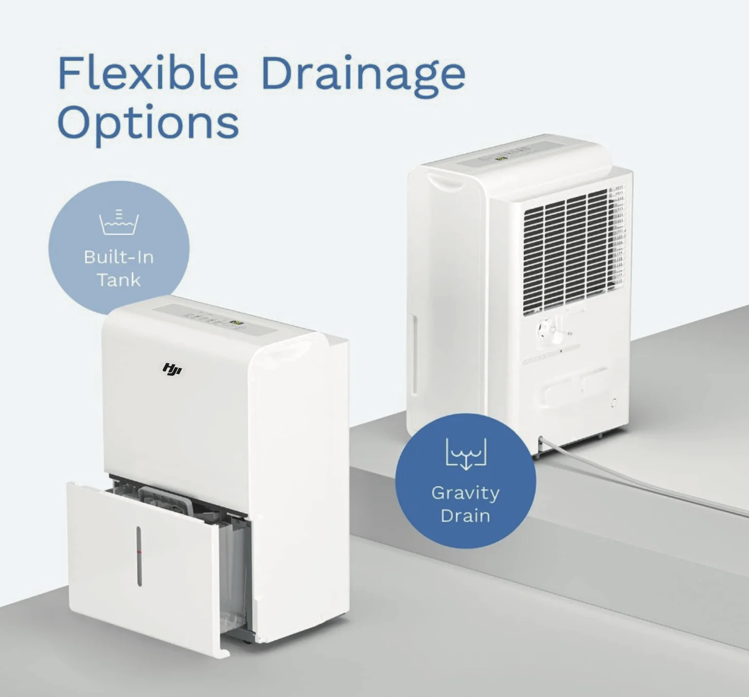 HJI HOME 20L 50L 35 Пинта 50 70 80 4500 кв. Ft Energy Star осушитель с насосом для очень больших комнат и