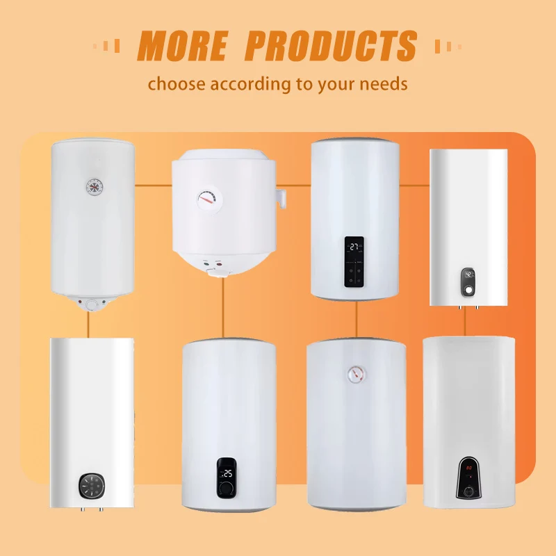 OEM/ODM Custom Logo Household bathroom Water Heater Boiler Electric Tank Storage Hot Water Heater for Tender Purpose