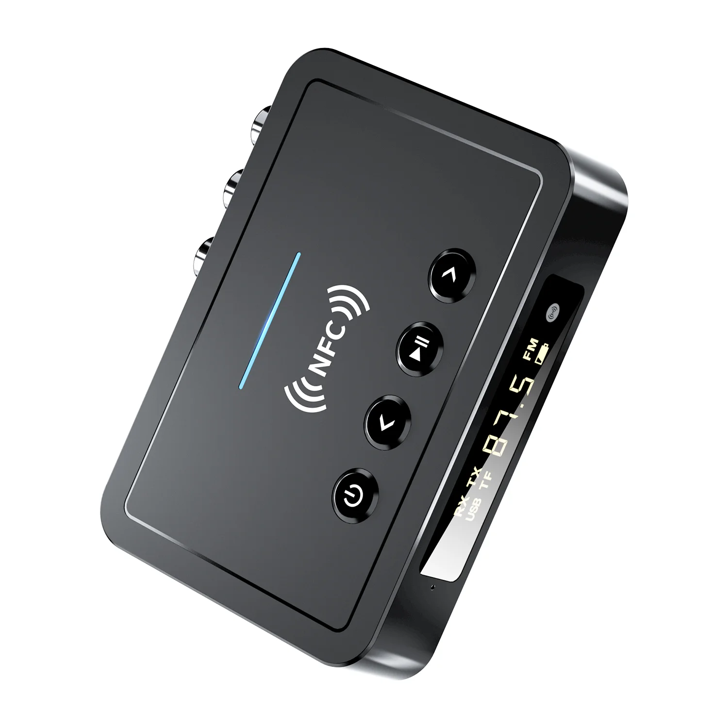  BK-M6 NFC Wireless BT Receiver 5.0 Transmitter FM Three-in-One Audio Adapter Computer