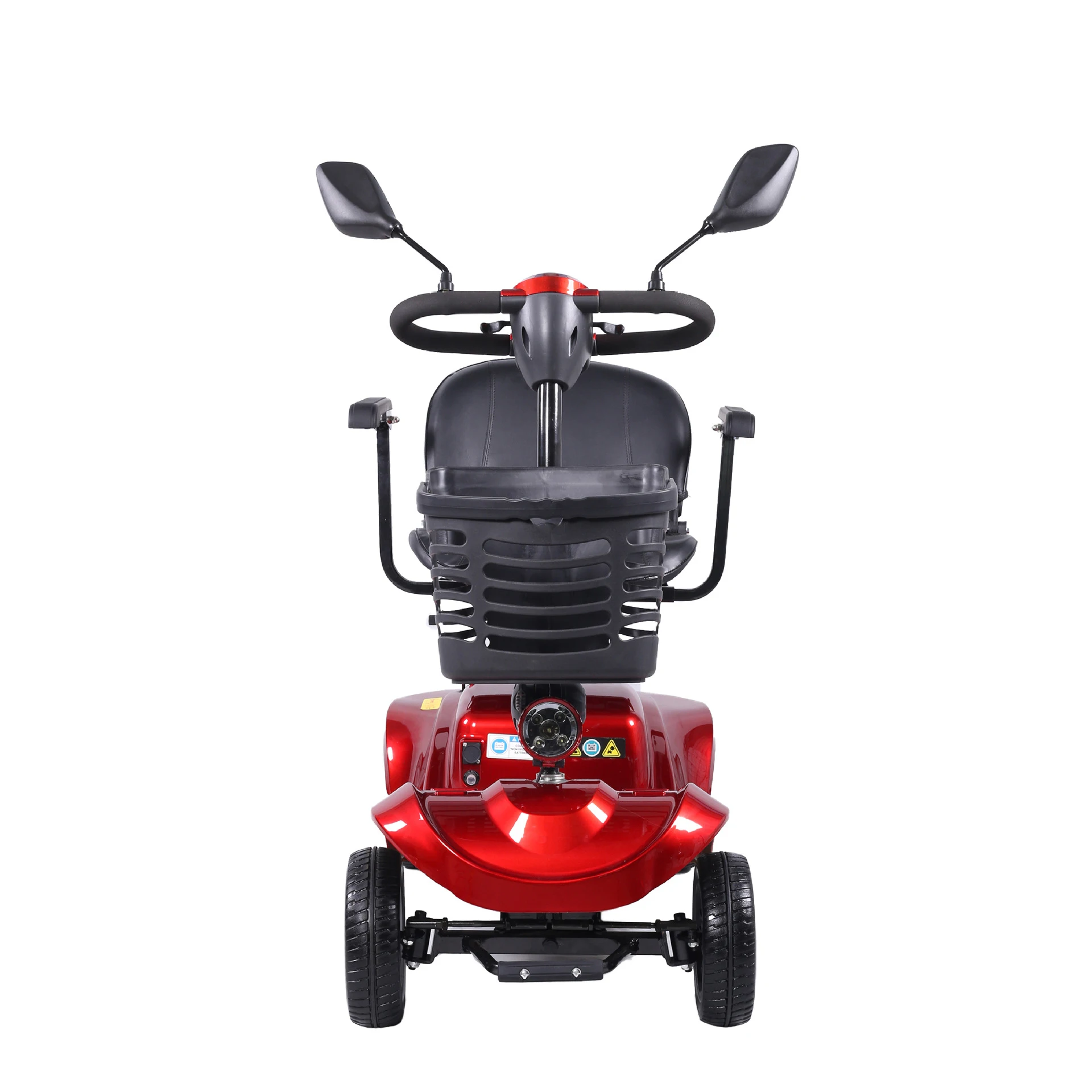 Mobility scooter 4 wheel electric elderly with LED headlamp, 12 degrees climbing handicapped electric wheelchair