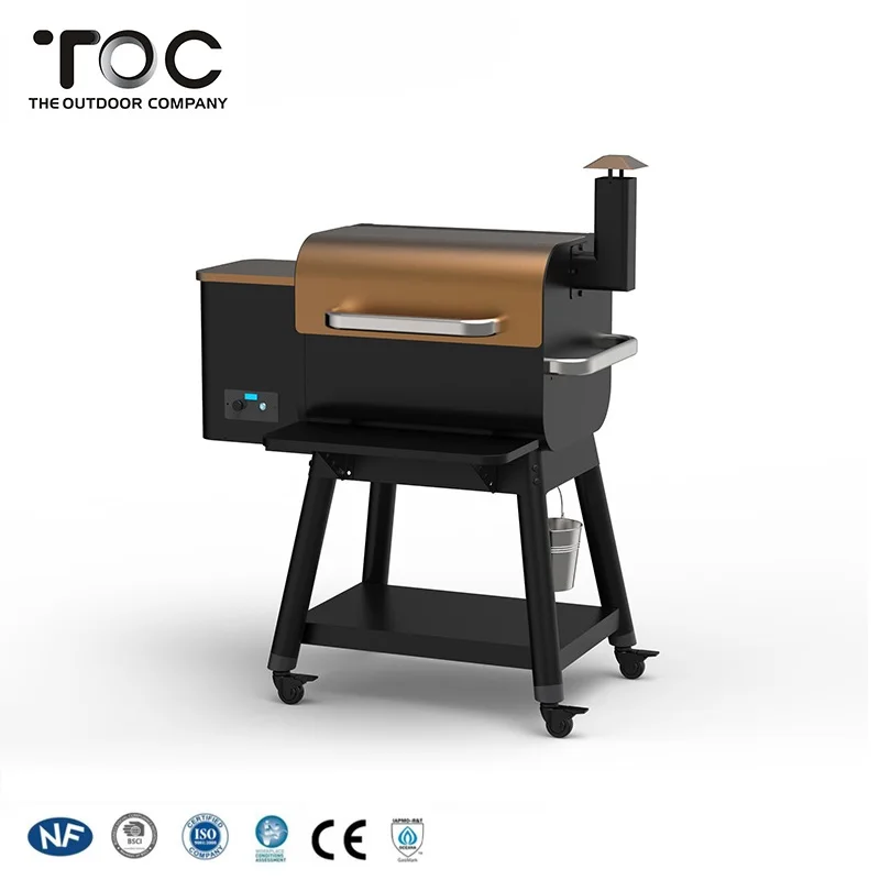 Outdoor BBQ Grill Charcoal Barbecue Patio Backyard Home Meat Fish Pellet Grill