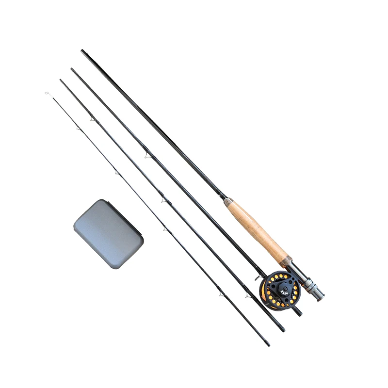 Hot Sell 9FT Rod Reel Combo Outfit Fly Fishing Complete Full Kit