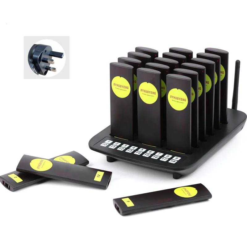 Пейджинговая машина для ресторана, пейджинговый аппарат для гостевой службы, пейджер для ресторана, кафе, магазина, беспроводная система вызова