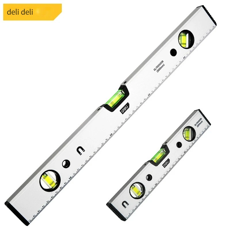 Deli  DL9130 tool horizontal ruler, high precision balancer, strong magnetic ruler for home use
