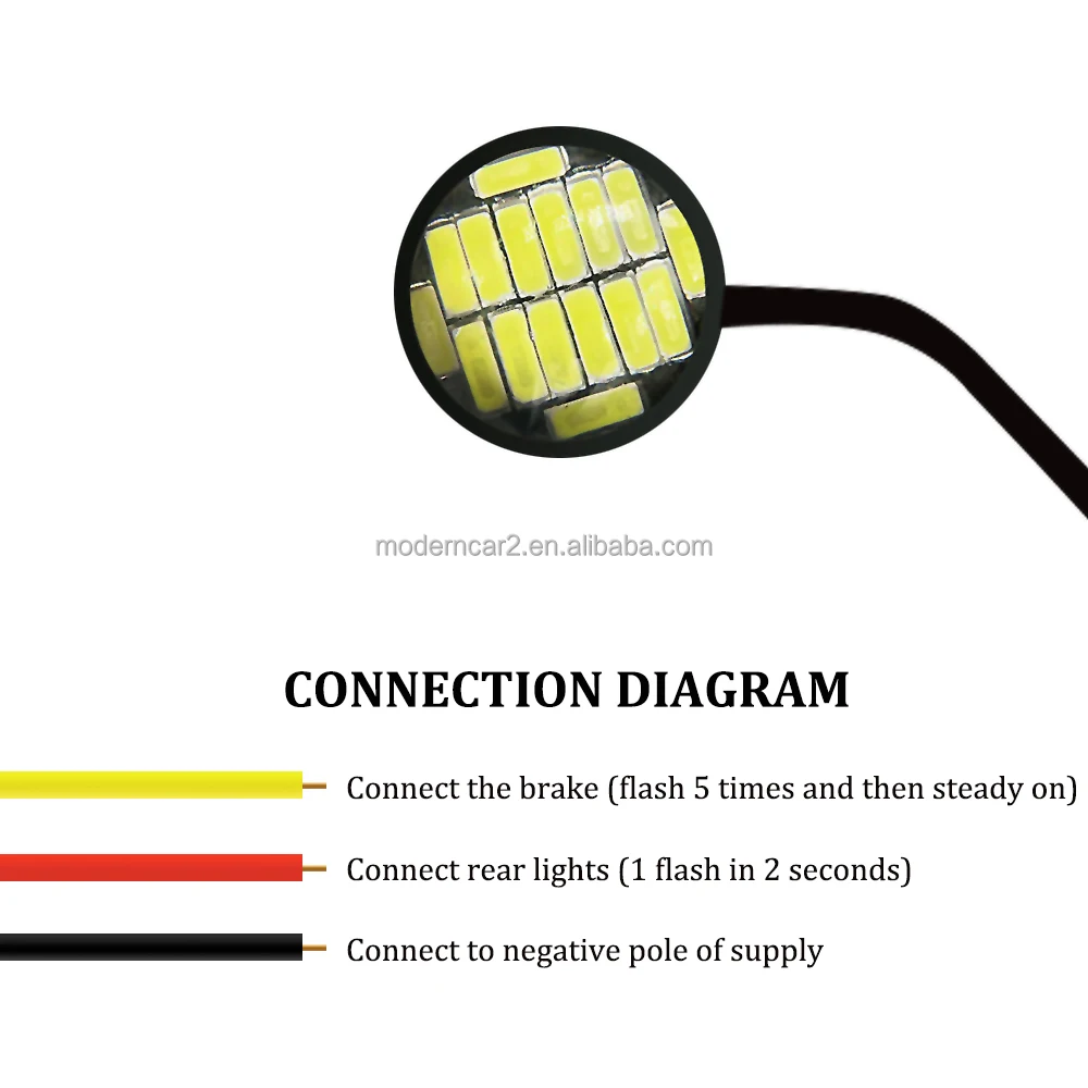 2x Eagle Eye Flash Motorcycle Drone LED Light Signal Flashing Warn Mini Aircraft Night Flight Lamp Led Brake Strobe Pilot lamp