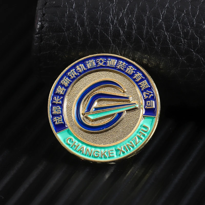 Chinese factories customized logo metal badges soft hard enamel lapel pin