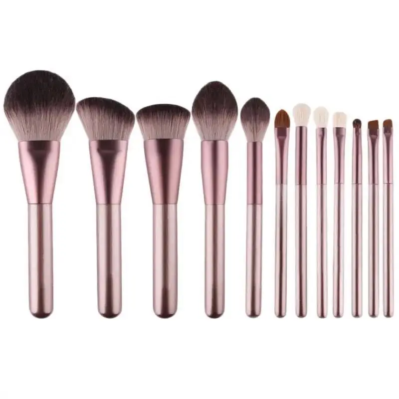 Cheap professional 14 pcs Custom High Quality Face Makeup Brush Set