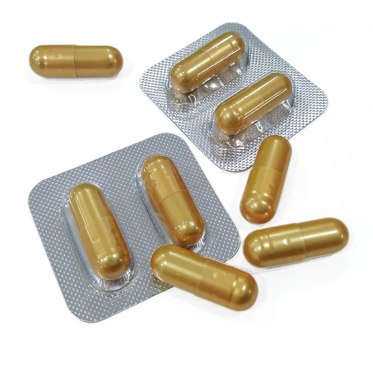 Low minimum order capsule herbal supplement 500mg blister packaging OEM/ODM